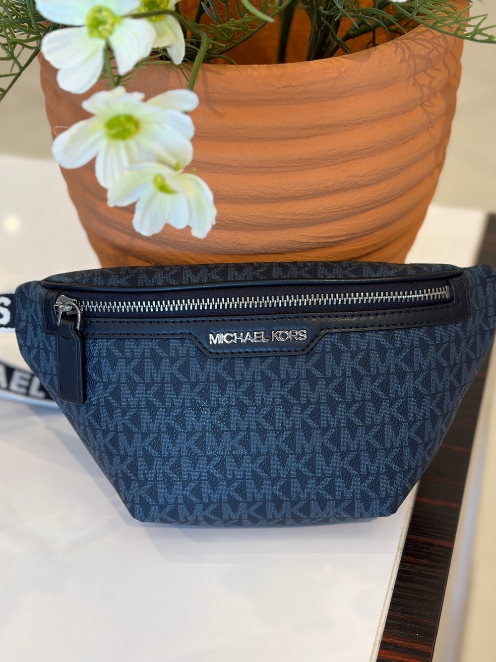 Michael Kors Cooper Mini Logo Belt Bag Crossbody Unisex